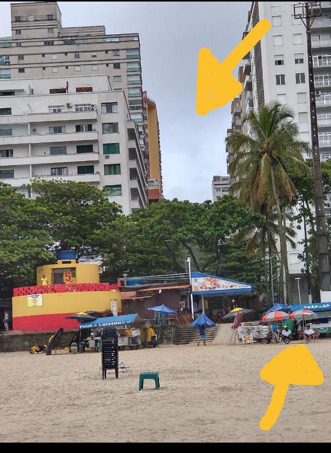 Guarujá/duplex/ com arrumação/ 40m da praia pitangueiras Exterior foto